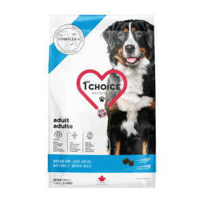 1st Choice Chien Adulte Moyenne à Grande Race au Poulet 14kg