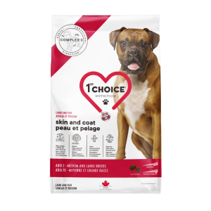 1st Choice Chien Adulte Moyenne et Grande Race Peau et Pelage Agneau