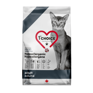 1st Choice Chat Hypoallergène Sans Grains Canard