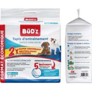 Bud'z Tapis d'entraînement (pipi pads)