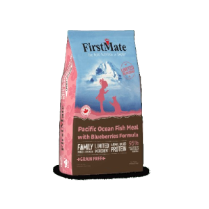 FirstMate Chat Poisson du Pacifique et Bleuet