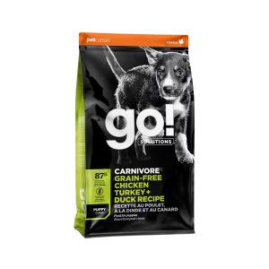 Go! Chiot Carnivore Sans Grains Poulet/Dinde/Canard