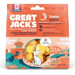 Great Jack's Gâterie Lyophilisé au Saumon