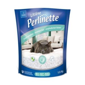 Litière de silice pour chat Perlinette sensible