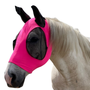Masque à Mouches Lycra - Rose