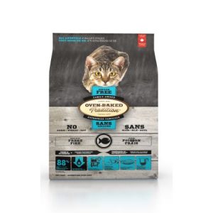 Oven-Baked sans grains chat poisson