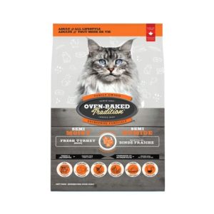 Oven-Baked semi-humide Chat dinde