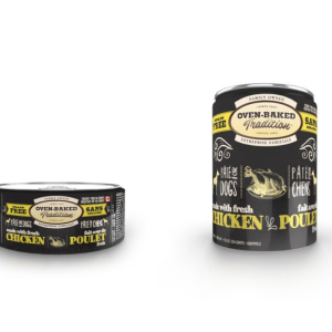 Oven-Baked conserve pour chien au poulet