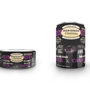 Oven-Baked Conserve pour Chien au Canard