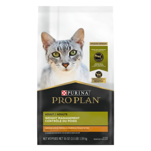 Pro Planᴹᴰ Chats Adulte Contrôle du Poids Formule Poulet et Riz