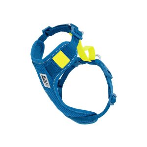 RcPets Harnais Moto - Bleu & Tennis