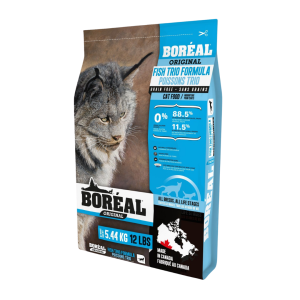 Boréal Original Chat Trio de Poissons