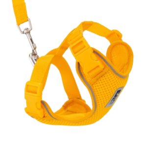 RcPets Harnais pour Chat Jaune