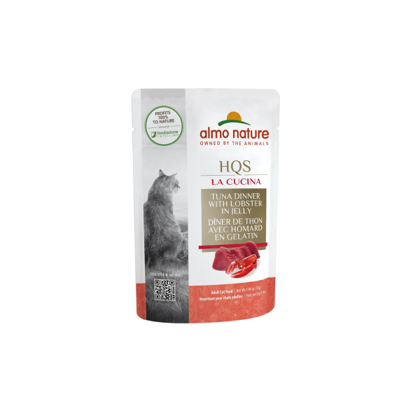 Almo Nature Chat Pochette La Cucina Thon/Homard 55g
