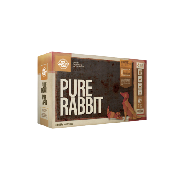 Big Country Raw Pure Lapin 4lbs
