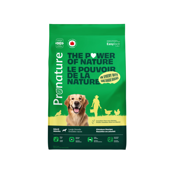 Pronature Chien Grande Race Poulet 15kg
