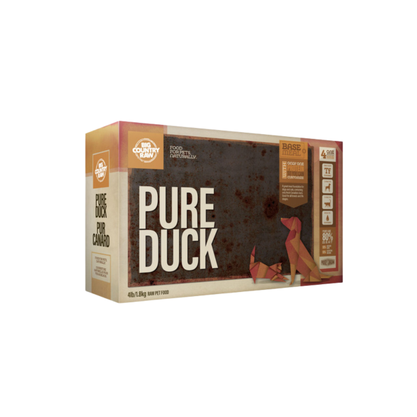 Big Country Raw Pure Canard 4lbs