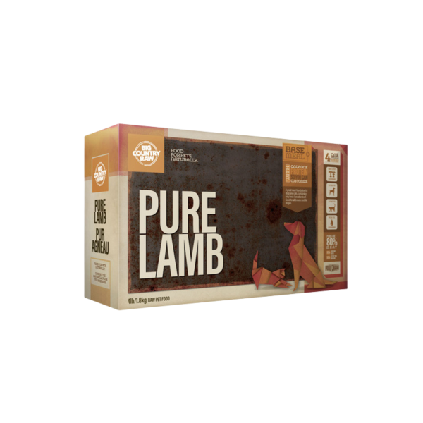 Big Country Raw Pure Agneau 4lbs