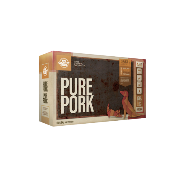 Big Country Raw Pure Porc 4lbs
