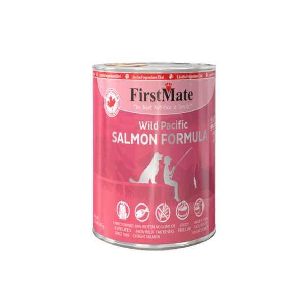 FirstMate Conserve Chien LID Saumon 12.2oz