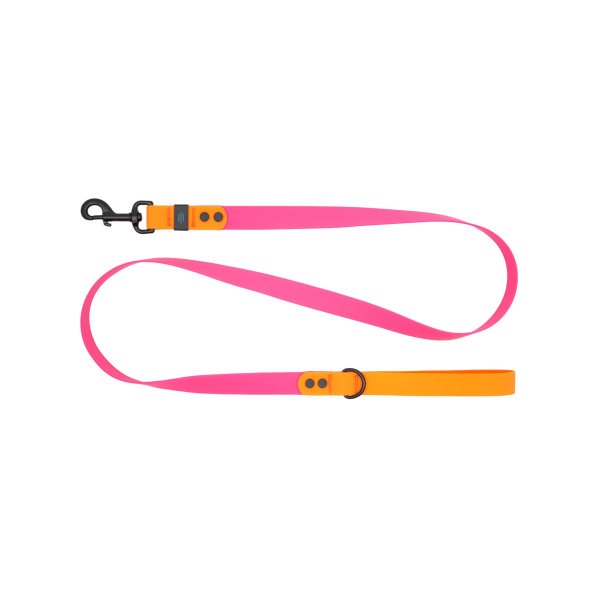 RcPets Laisse Imperméable Azalée/Orange
