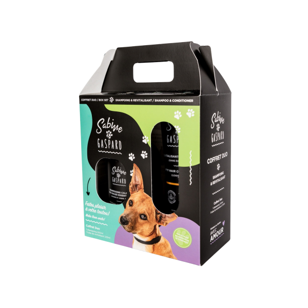 Sabine & Gaspard Coffret Lanoline Shampoing/Revitalisant