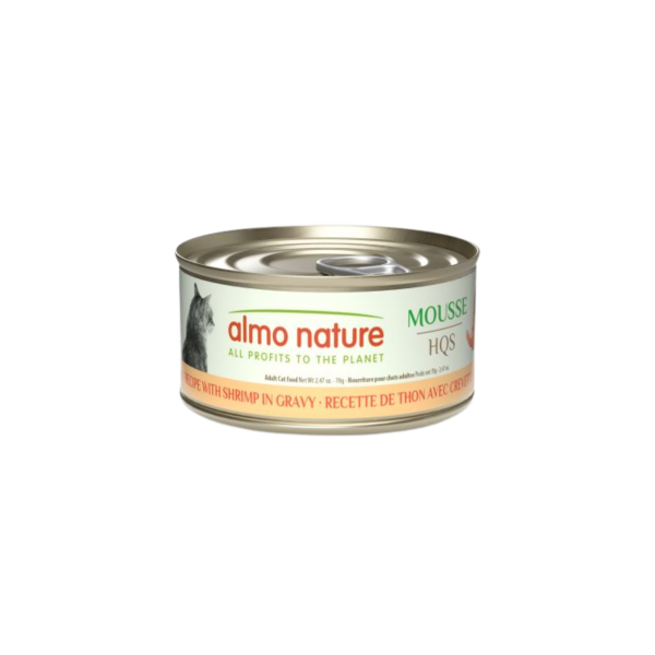Almo Nature Chat Natural Pâté Thon/Crevette 70g