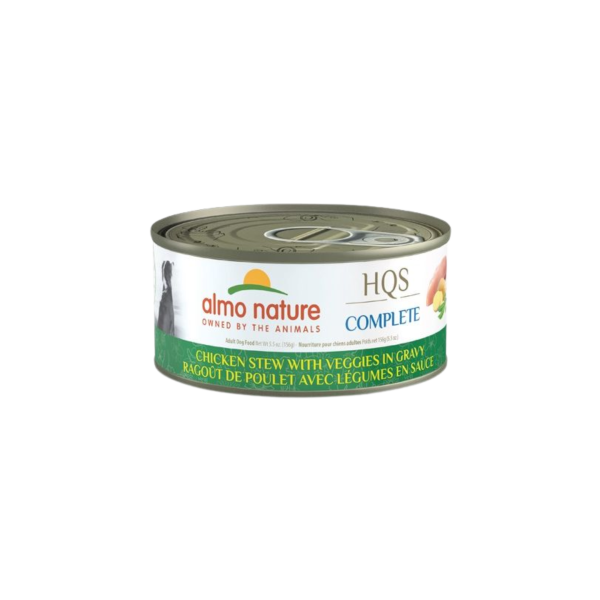 Almo Nature Chien Complete Poulet/Légumes 156g