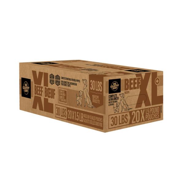 Big Country Raw XL Diner Boeuf 30lbs
