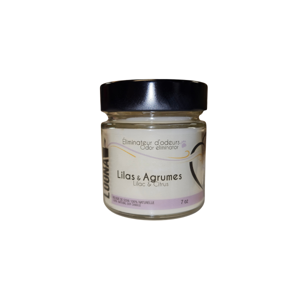 Loona Bougie Lilas/Agrumes