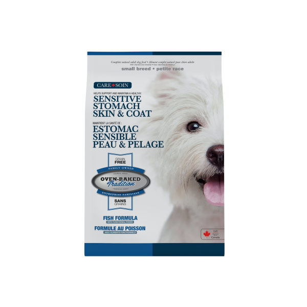OvenBaked Chien Petite Race Sans Grain Peau/Estomac Poisson