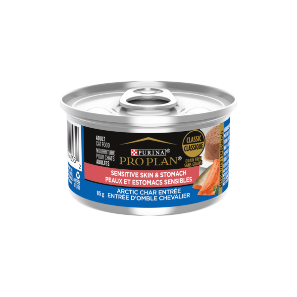 ProPlan Conserves Chat Estomac Omble Chevaline 85g