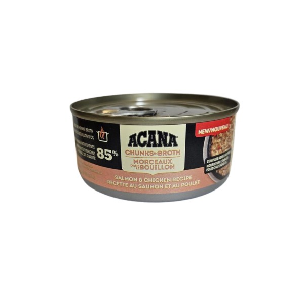 Acana Conserve Chat Morceaux Poulet & Saumon 155g