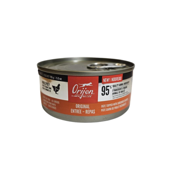 Orijen Conserve Chat Morceaux & Effiloché Repas Original 155g