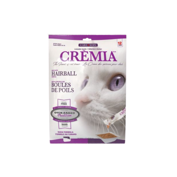 OvenBaked Gâterie Chat Crèmia Canard paquet de 12x15g