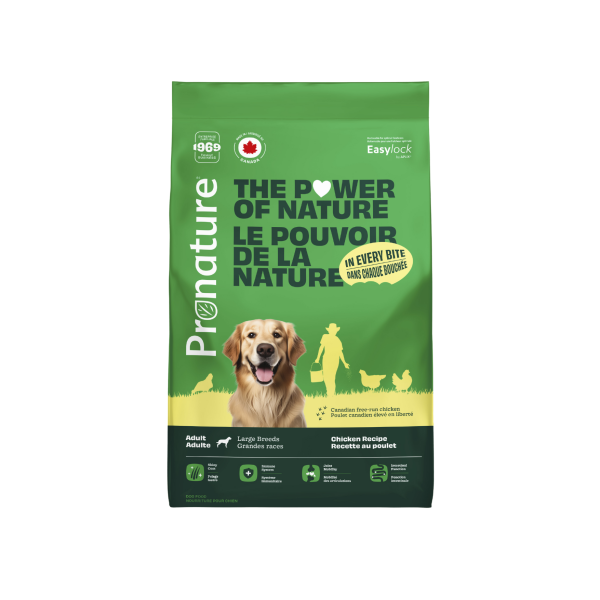 Pronature Chien Grande Race Poulet 15kg