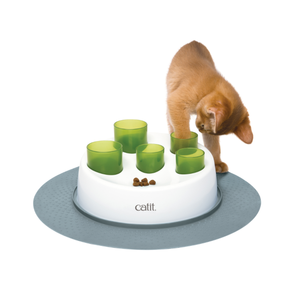 Catit Bol Interractif Tubes à Croquettes Sense