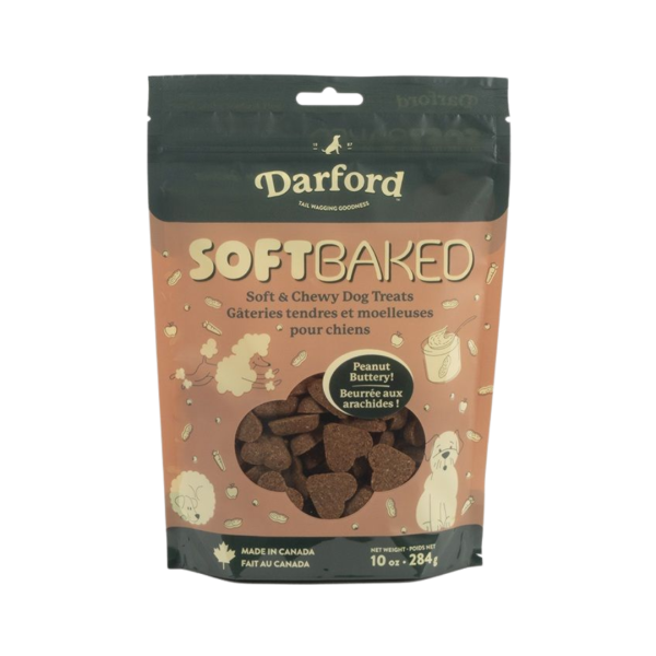 Darford Soft Bites Gâteries Tendres pour Chien - Beurre D'Arachides