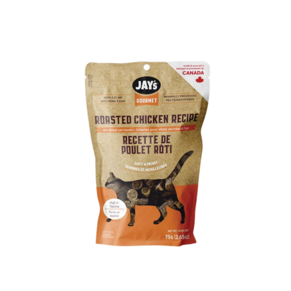 Jay's Gourmet, Gâteries Pour Chat, Poulet Rôti 75g