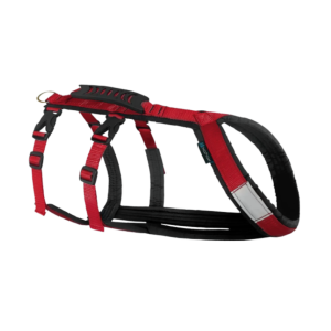 Nahak Harnais hybride pour chien Rouge