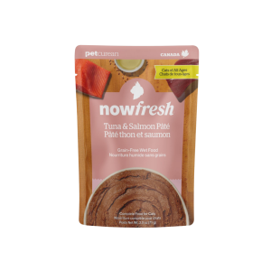Petcurean Now Fresh Nourriture Humide Sans Grains Pour Chat, Pâté Thon & Saumon 71g