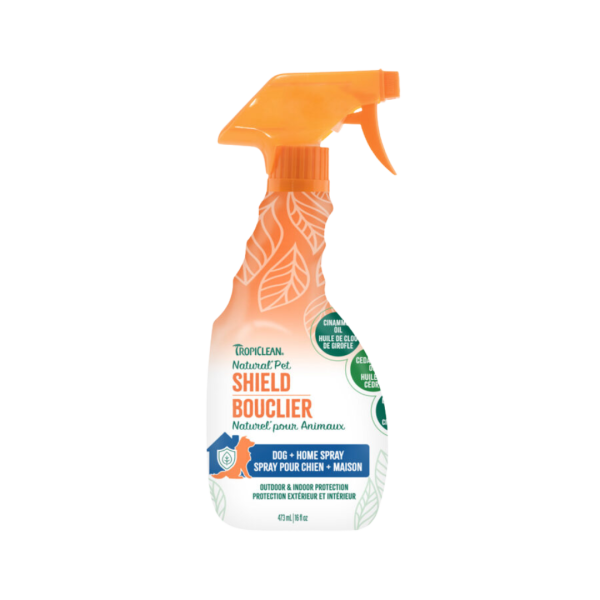 Tropiclean Bouclier Vaporisateur pour chien 473 ml