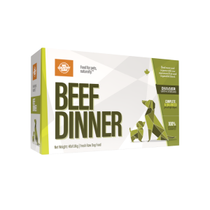 Big Country Raw Boîte de Dîner de Bœuf - 4 lbs