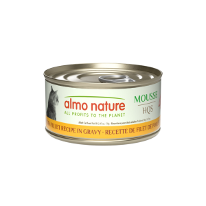 Almo Nature HQS Natural Chat - Mousse, Recette De Filet De Poulet En Sauce 70g