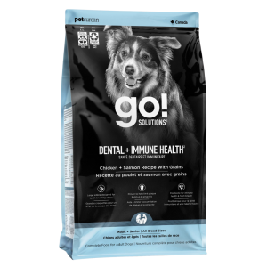Go! Chien Santé Dentaire Et Immunitaire Poulet Et Saumon Avec Grains