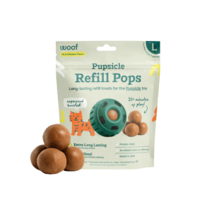 Woof Pet Recharges Pupsicle Beurre d’arachide et Poulet