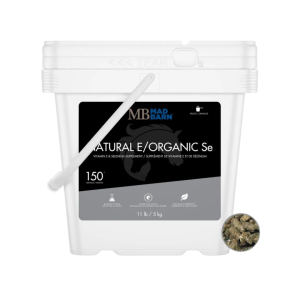 Mad Barn Natural E / Org SE Supplément granulé vitamine E et sélénium organique pour Cheval 2.5kg