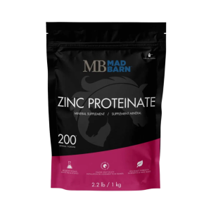 Mad Barn Zinc Proteinate Supplément de zinc pour Cheval 1kg