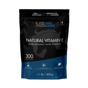 Mad Barn Natural Vitamine E Supplément de vitamine E naturelle pour Cheval 500g