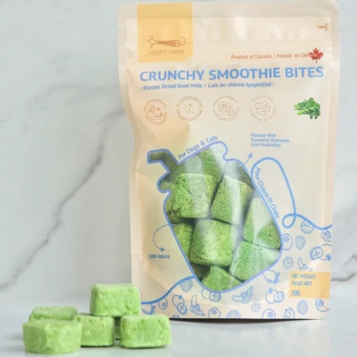 Loopy Paws Smoothie Kale 30g – Image 2